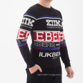 2020 OEM new design men sweater patterns 12GG 100% cotton breathable crew neck autumn winter jumper pullover for male